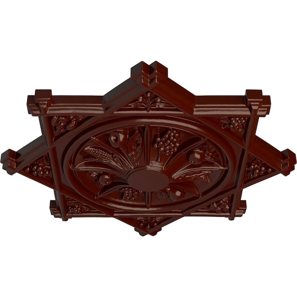 Antilles Ceiling Medallion (Fits Canopies Up To 6), 38 1/4OD X 1 1/2P
